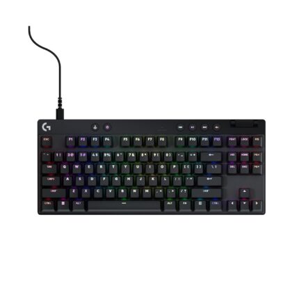 Teclado Alámbrico RGB Para Juegos Logitech PRO X TKL RAPID LIGHTSYNC RGB