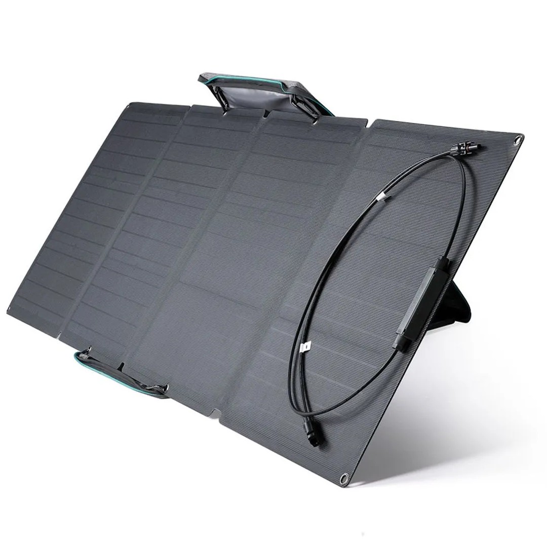 ECOFLOW- PANEL SOLAR 110W-NEGRO-0