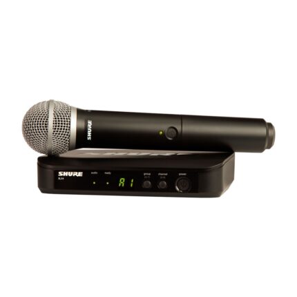 Sistema Vocal inalámbrico Shure con BLX4 y PG58