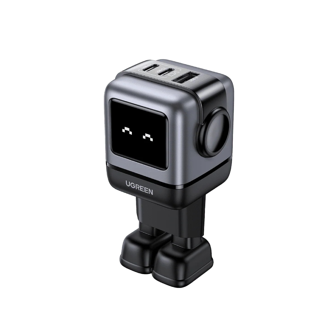 UGREEN 3-PORT ROBOT GAN FAST CHARGER - 0